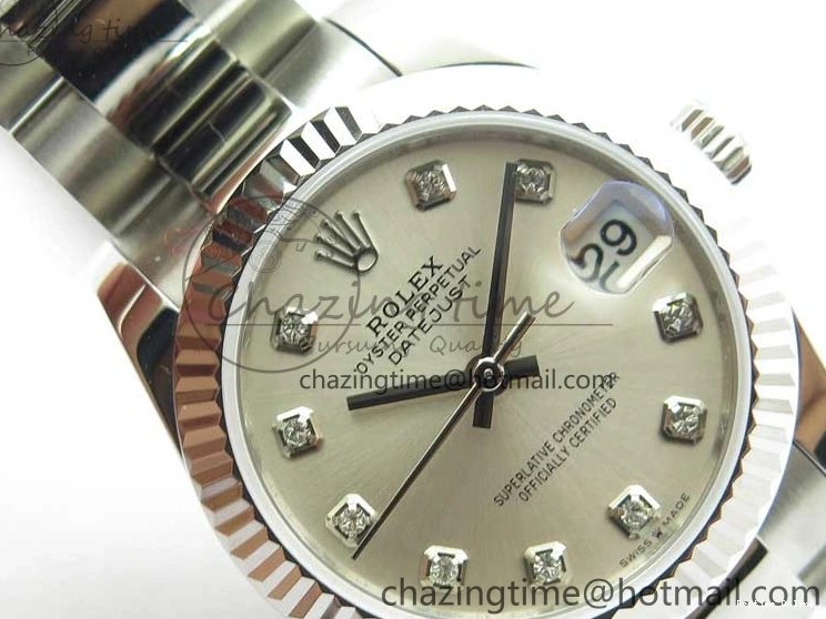 0214 Datejust 31mm 278271 SS BP Maker Best Edition Silver Crystal Dial on Oyster Bracelet Affordable 2745